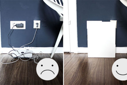hiding cables