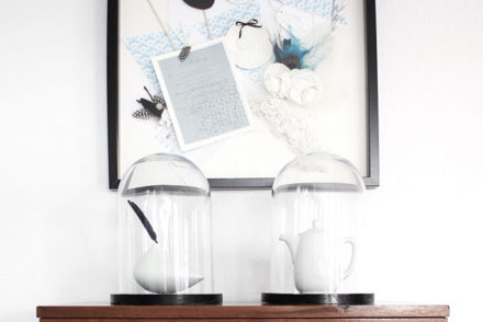 Collage made from your wedding keepsakes