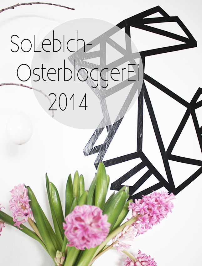 Oster-DIY #3: ein Origami-Hase für die Wand