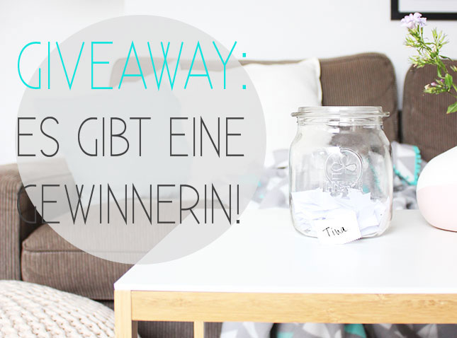 Giveaway-Gewinnerin der Kuscheldecke