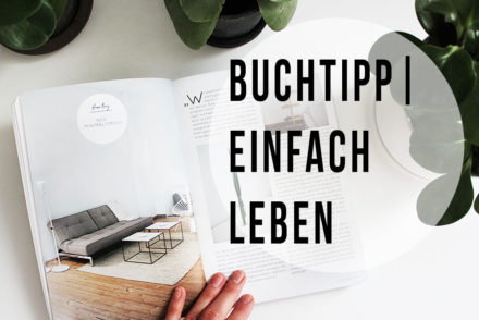 Buchtipp: Einfach leben von Lina Jachmann